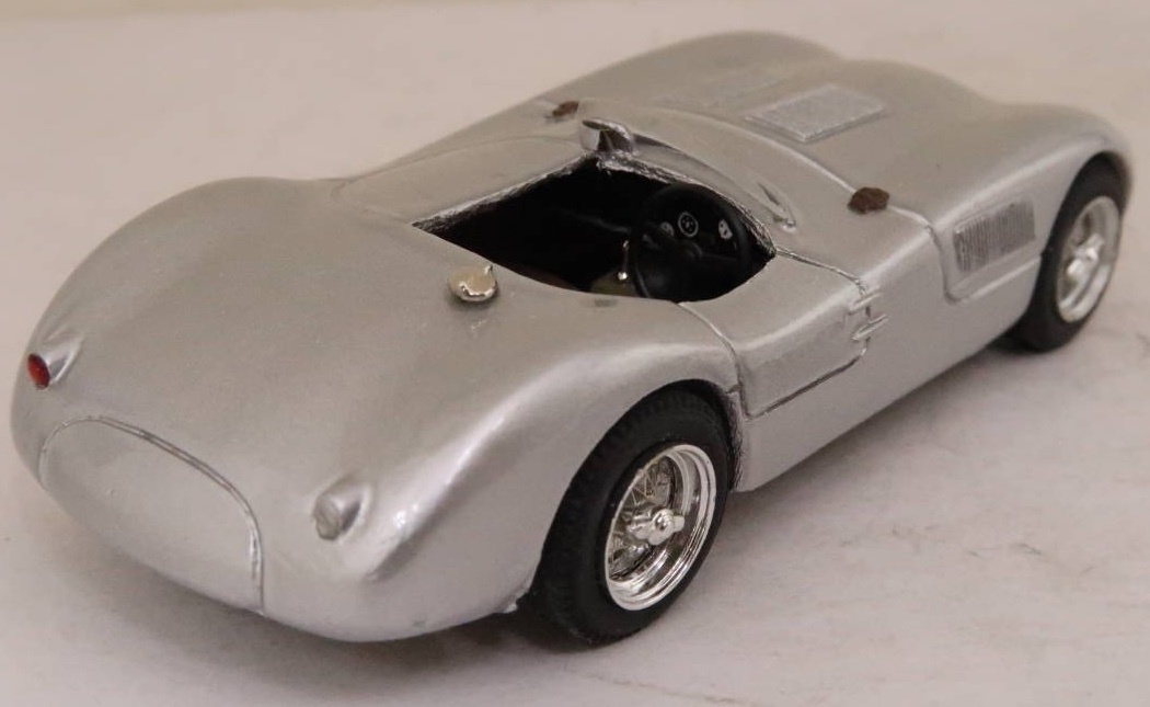 [. произведение? редкостный ]Ж Vintage верх модель 1/43 Jaguar C модель серебряный / TOP MODEL JAGUAR C-TYPE Silver Ж Daimler Daimler XK