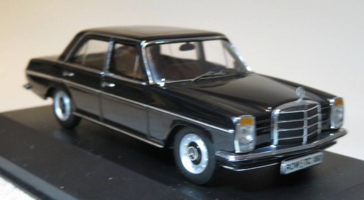 【貴重】Ж イクソ 1/43 メルセデス ベンツ シュトリヒター 200/8 黒 Mercedes Benz Strichachter Black ixo Ж Daimler W114 W115 E E500_画像3