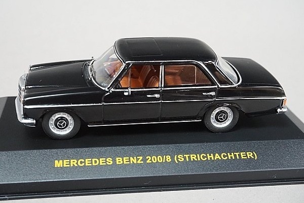 【貴重】Ж イクソ 1/43 メルセデス ベンツ シュトリヒター 200/8 黒 Mercedes Benz Strichachter Black ixo Ж Daimler W114 W115 E E500_画像9