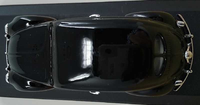 Ж ビテス 1/43 ワーゲン ビートル タイプ1 スプリット 窓 1949 ブラック Ж Volkswagen Beetle TYPE-1 Split Window Black VITESSE 404 Ж_画像5