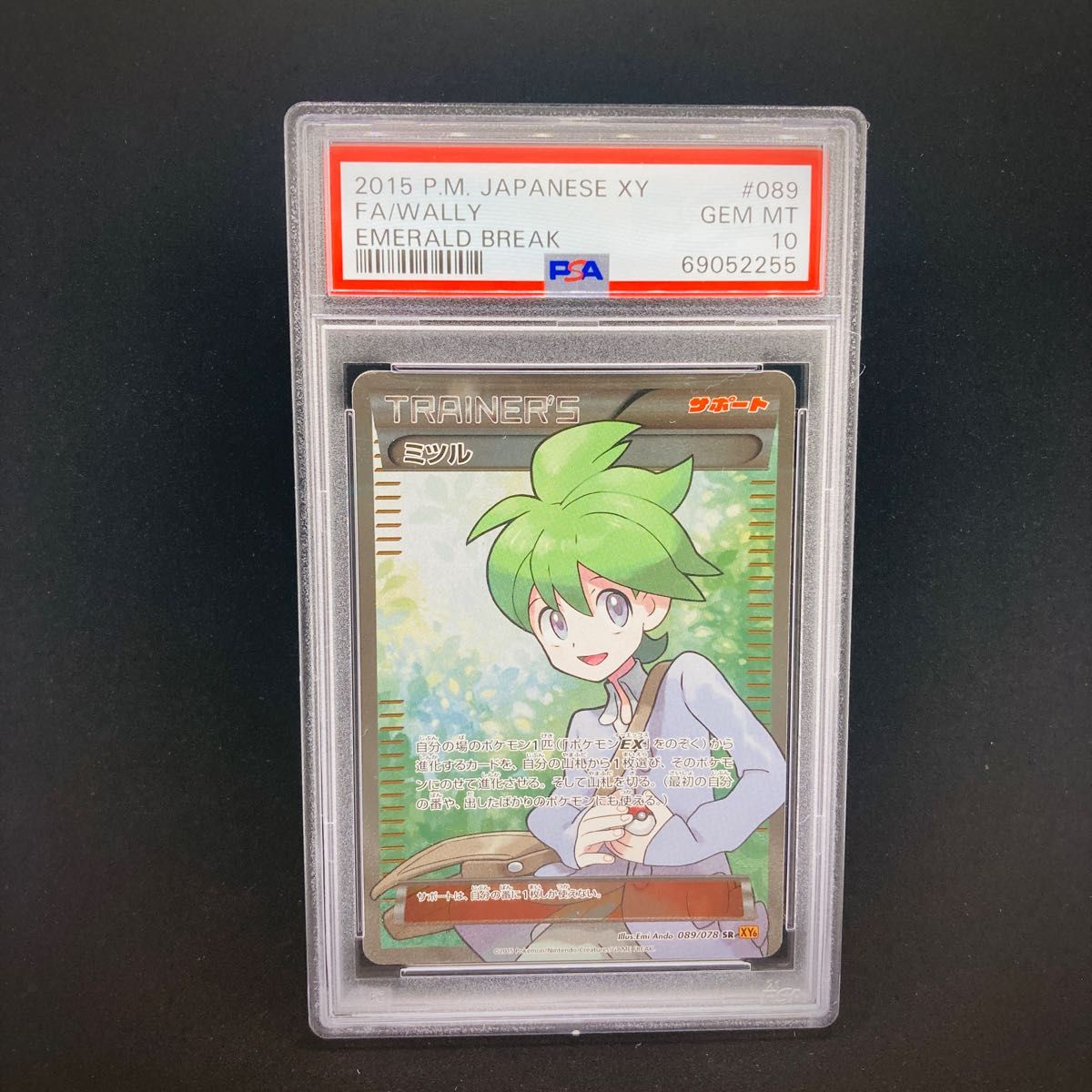 PSA10「ミツルSR」089/078 XY6 エメラルドブレイク | www.mclegal.info