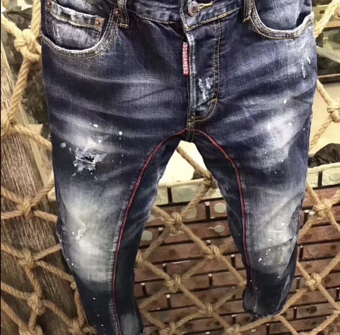 未使用 Dsquared2 ディースクエアード デニム ジーンズ サイズ50