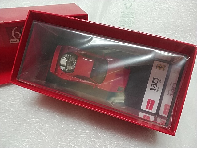 メイクアップ アイドロン 1/43 FARRARI F40 1990