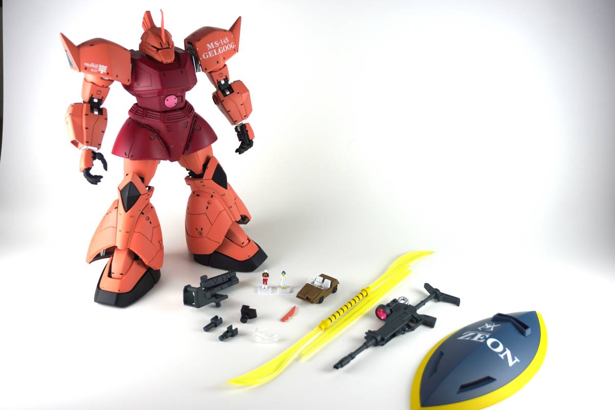 Yahoo!オークション - MG 1/100 シャア専用ゲルググ ver2.0 改修 Yahoo!オークション - MG 1/100 シャア専用ゲルググ ver2.0 改修