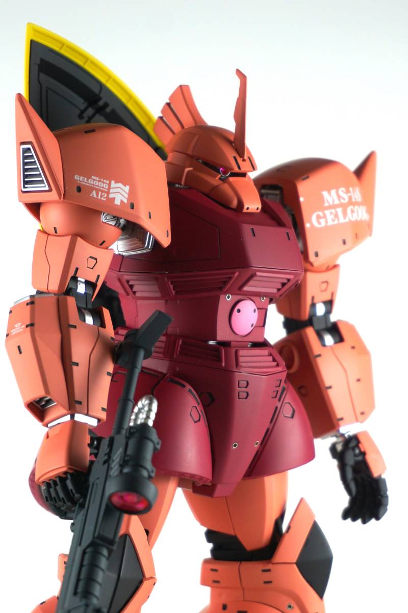 通販 送料無料 MG - Yahoo!オークション 1/100 改修 ver2.0 シャア専用ゲルググ 機動戦士ガンダム