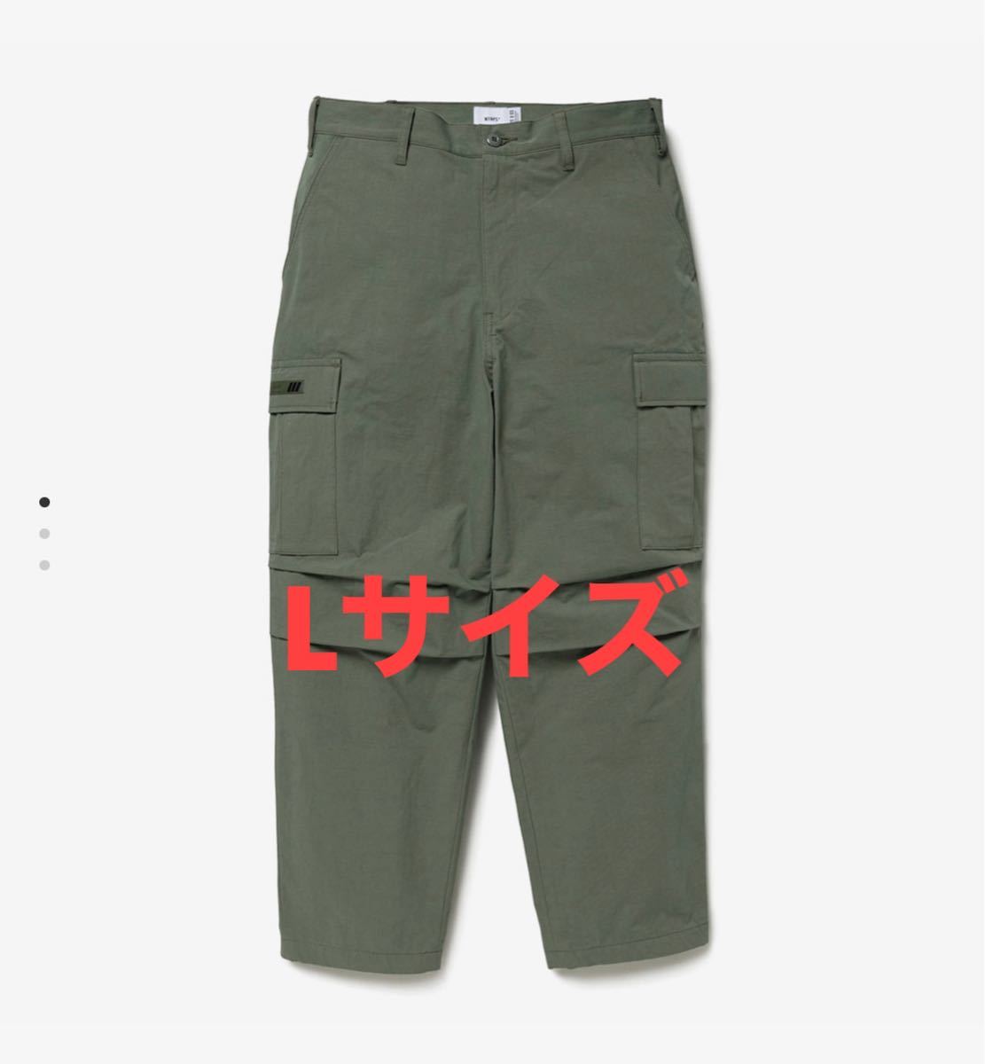 wtaps MILT9601 / TROUSERS / NYCO. RIPSTOP オリーブ Lサイズ jungle