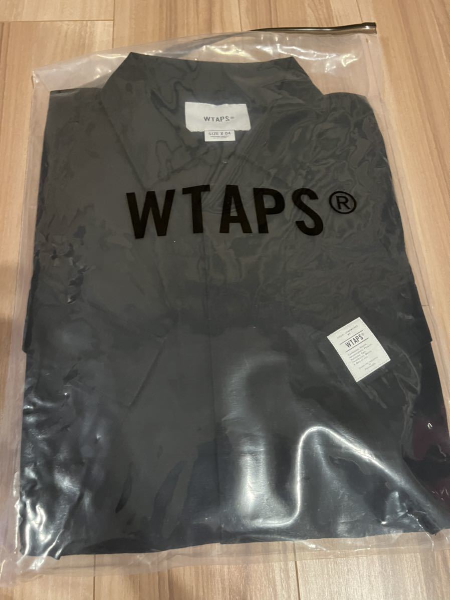 定価以下 23ss wtaps JUNGLE 02 / LS / NYCO . RIPSTOP 黒 XLサイズ