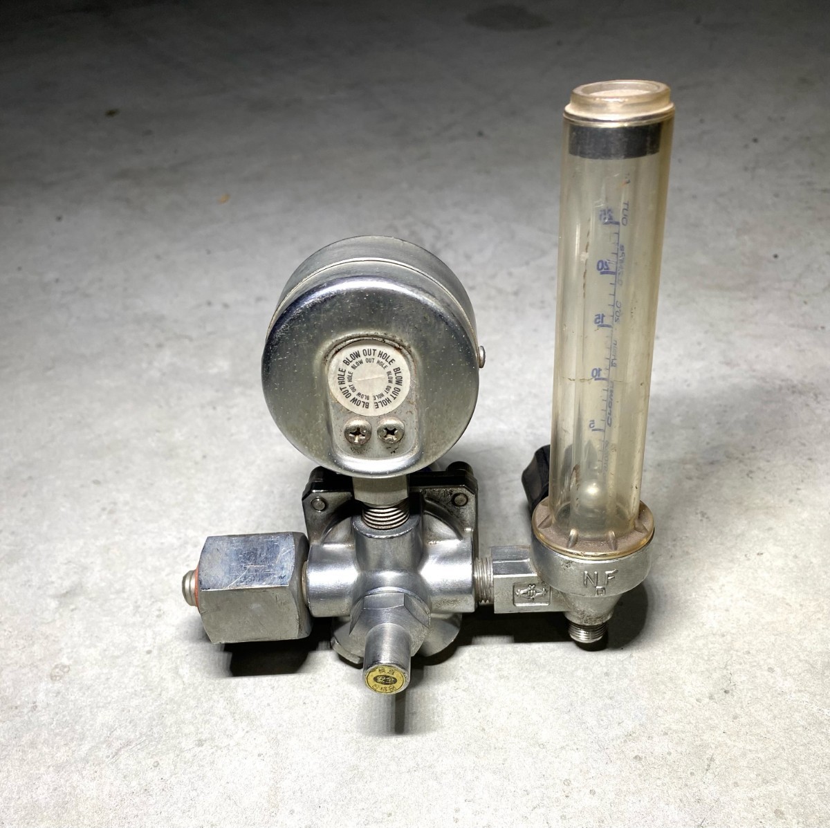ユタカYUTAKA圧力調整器クラウンCrown FR-IAアルゴンガス流量計TIG溶接