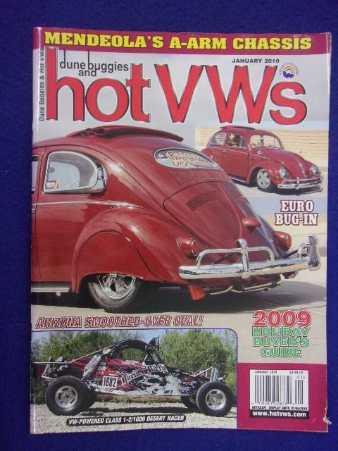 3109 洋雑誌★hot VWs 2010年1月号 フォルクスワーゲン_画像1