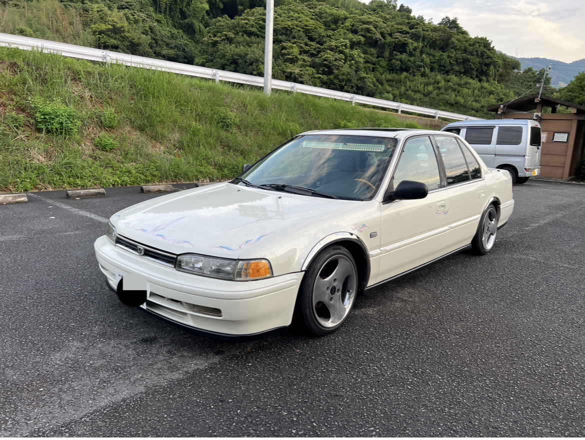 希少! 平成4年 アコードセダン 左ハンドル USDM サンルーフ CB