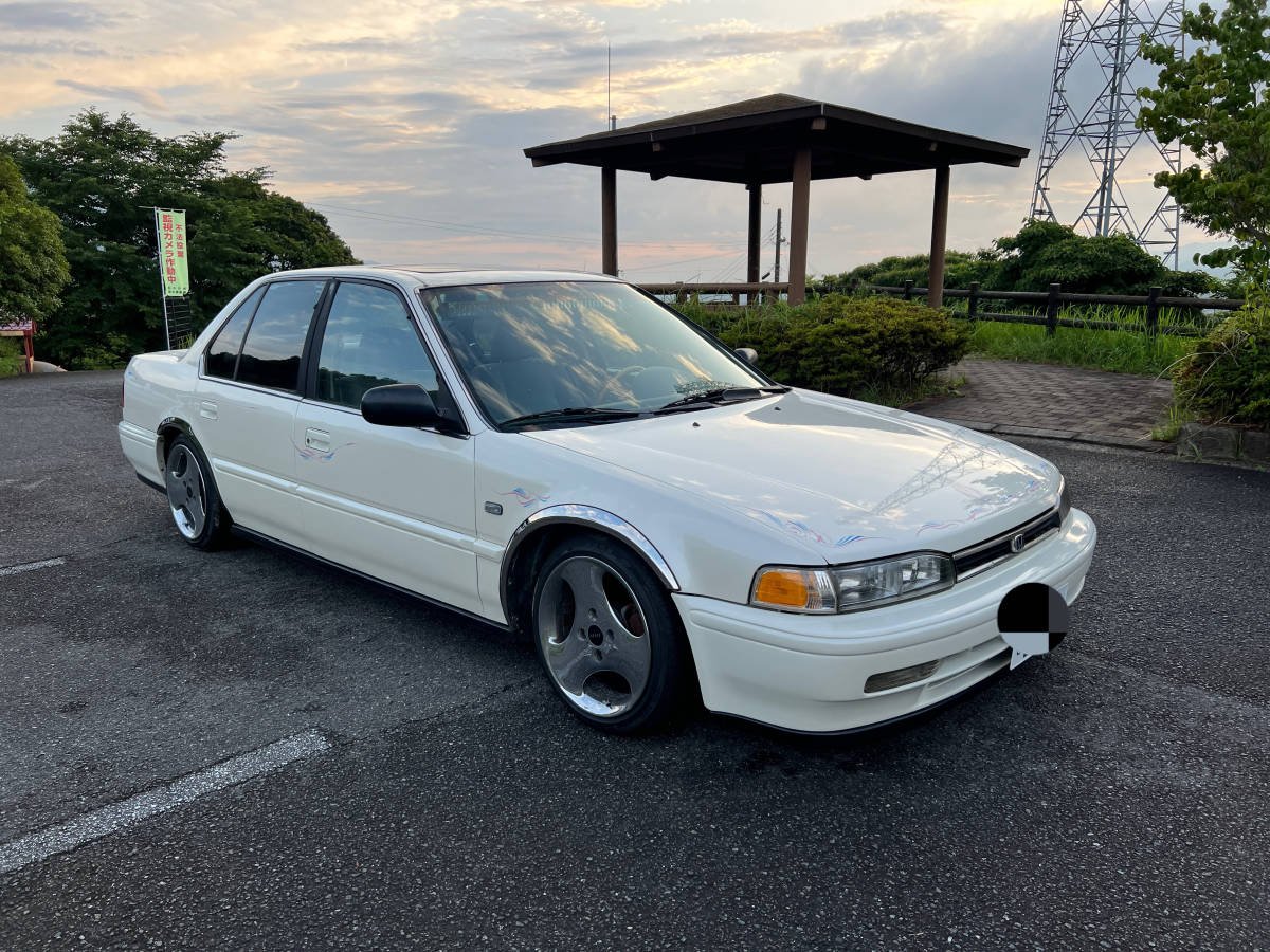 希少! 平成4年 アコードセダン 左ハンドル USDM サンルーフ CB