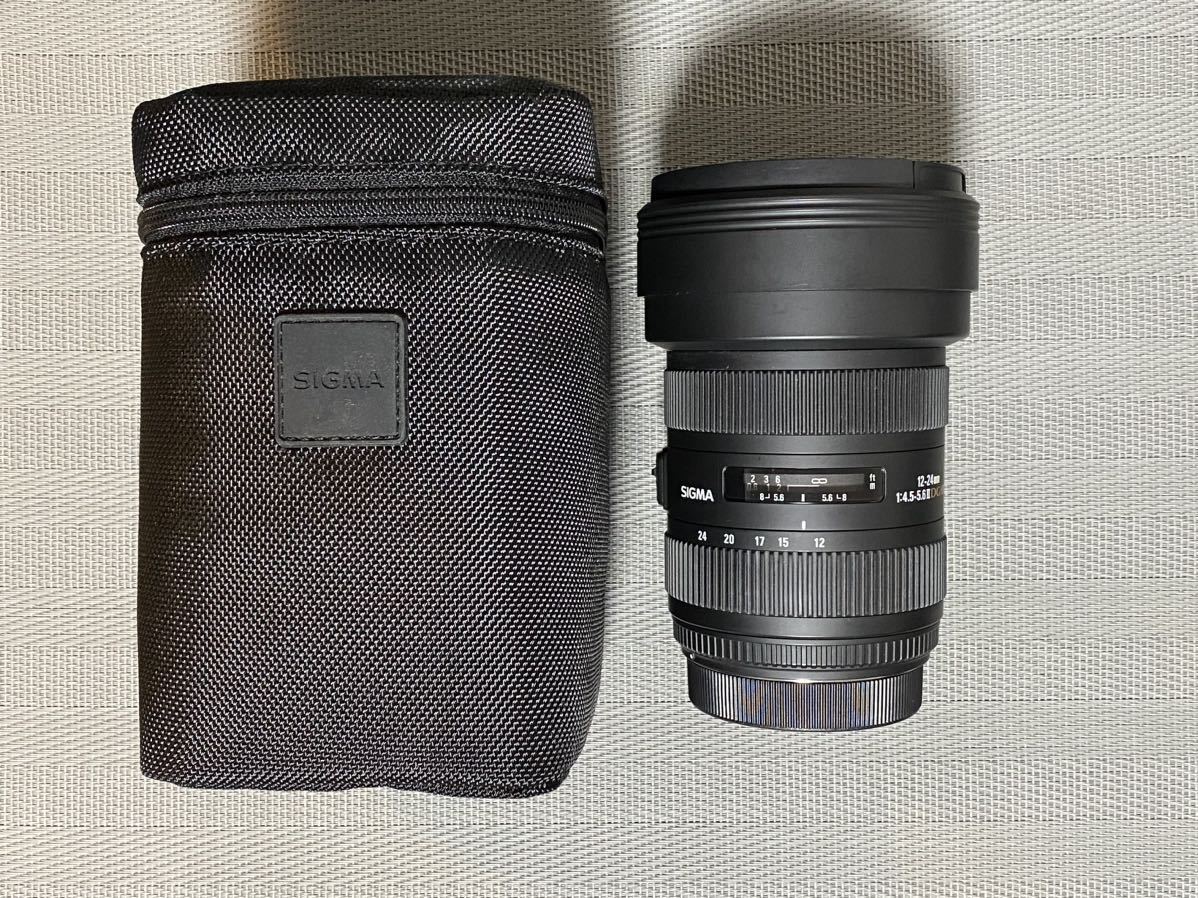 SIGMA 12-24mm F4.5-5.6 Ⅱ DC HSM Canon キヤノン キャノン EF