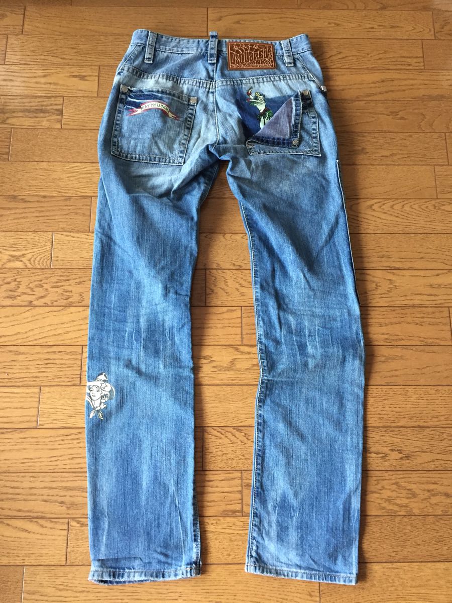 DSQUARED2 ワイキキデニム ディースクエアード ジーンズ 44 三崎 DSQUARED2 ワイキキデニム ディースクエアード ジーンズ 44 三崎