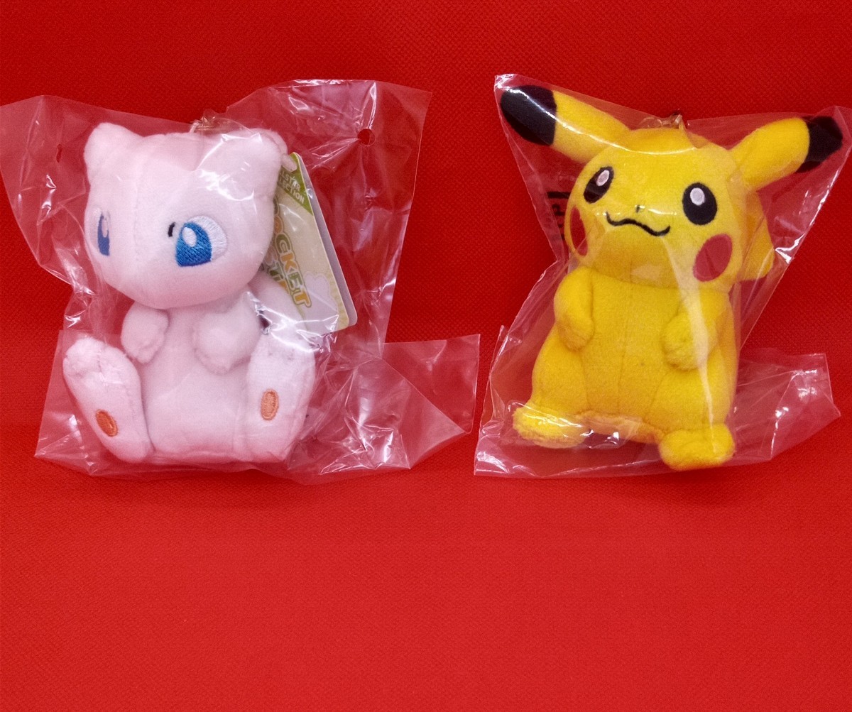 【正規品】ポケットモンスターズマスコットオールスターコレクションピカチュウ&ミュウ