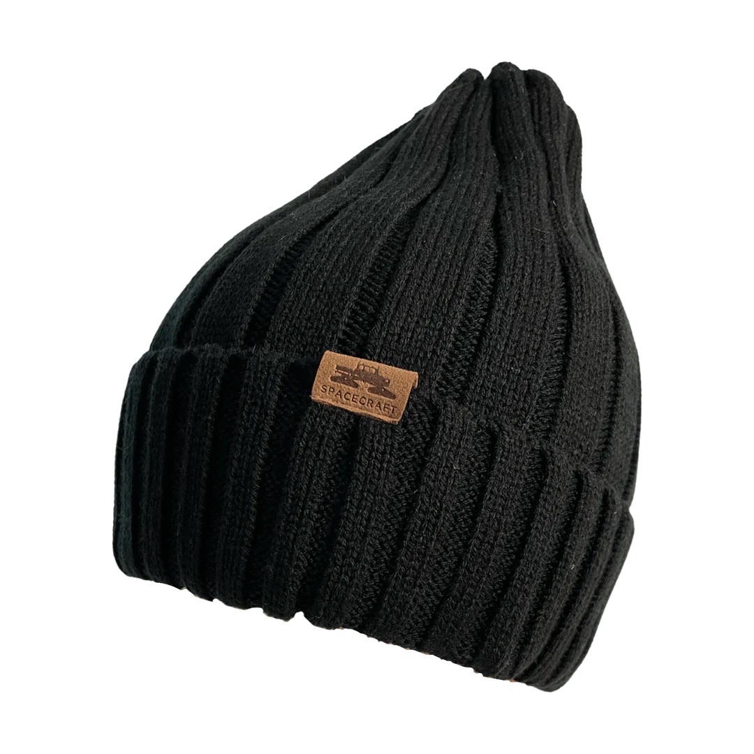 ☆sale/新品/正規品/特価 SPACECRAFT ”THROWBACK” BEANIE | Size：Free | Color：Black | スペースクラフト/ビーニー_画像1