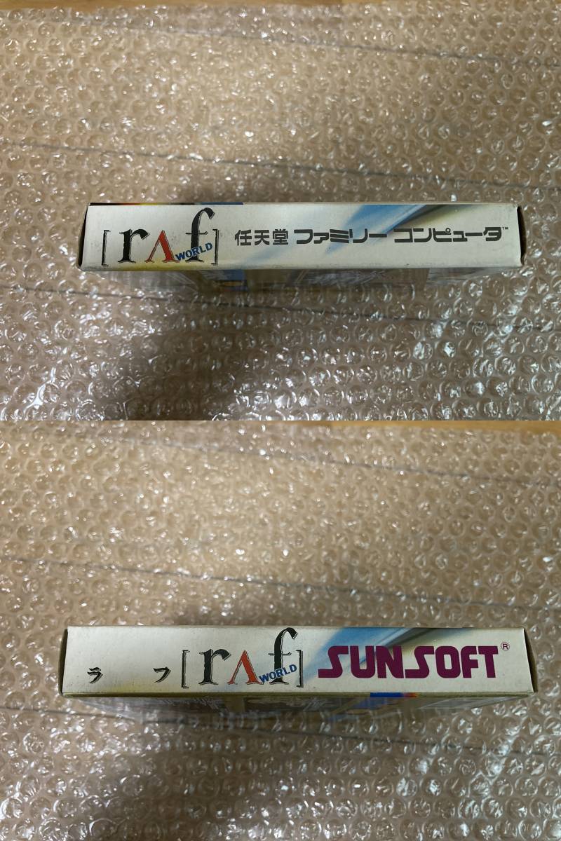 ハガキ付き ラフ ワールド raf WORLD ファミコン FC 美品 ハガキ付き ラフ ワールド raf WORLD ファミコン FC 美品