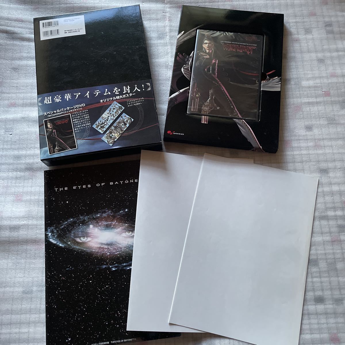 DVD未開封 THE EYES OF BAYONETTA ベヨネッタ 設定資料集 豪華ボックス