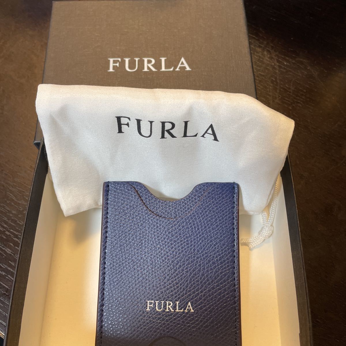 フルラ FURLA 名刺入れ カードケース_画像1