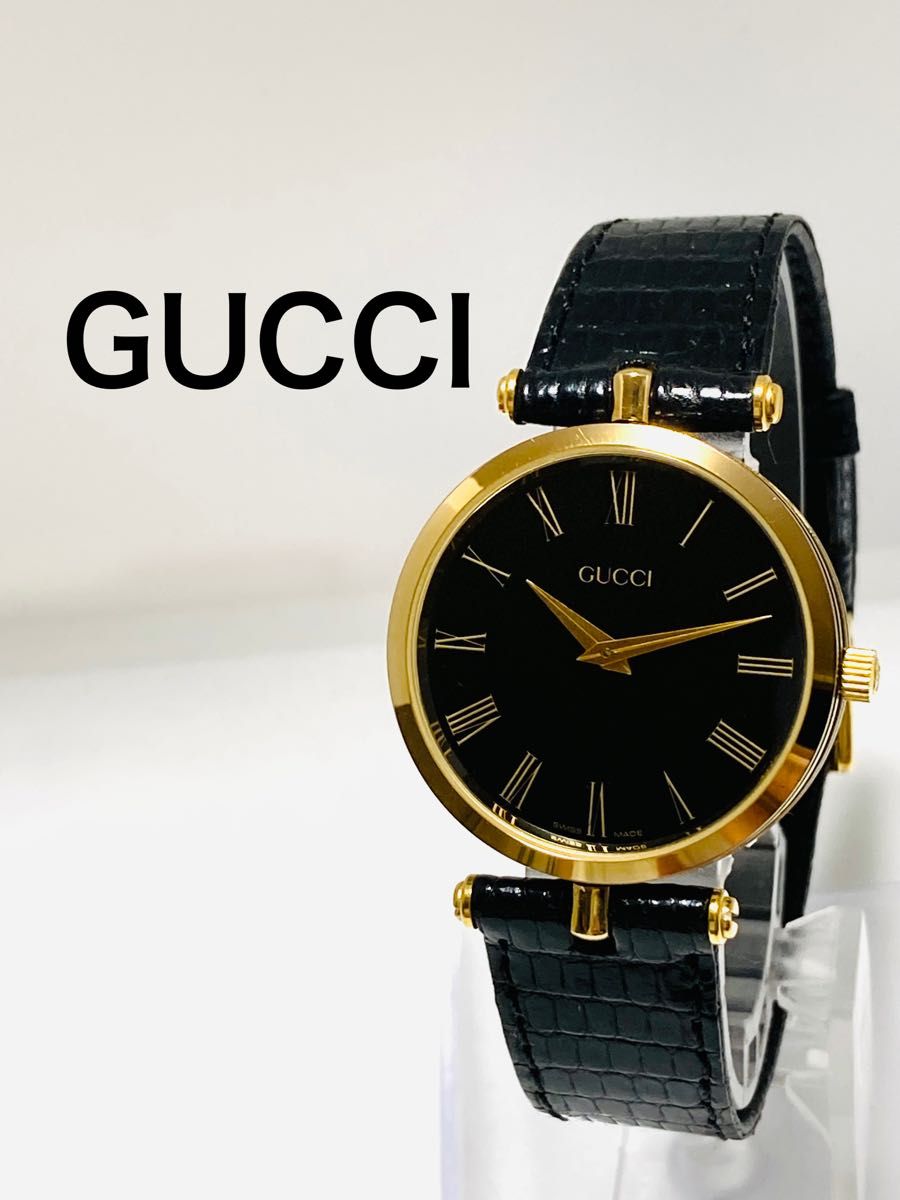 極美品！ GUCCI グッチ 電池&ベルト新品 男女兼用 ユニセックスサイズ-