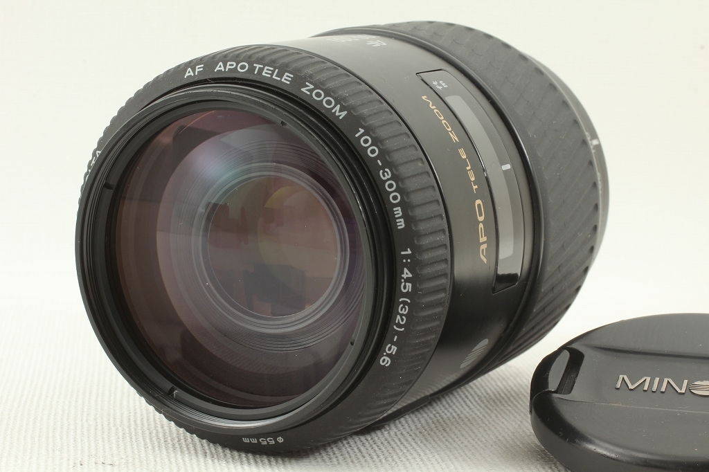 外観美品◇MINOLTAミノルタ AF APO TELE ZOOM 100-300mm F4.5-5.6