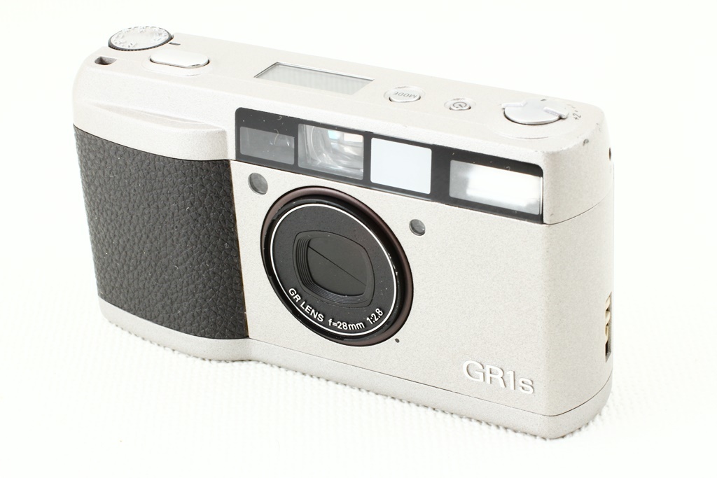 ジャンク品◆RICOH リコー GR1s デート シルバー 高級コンパクトフィルムカメラ◆A1238の画像2