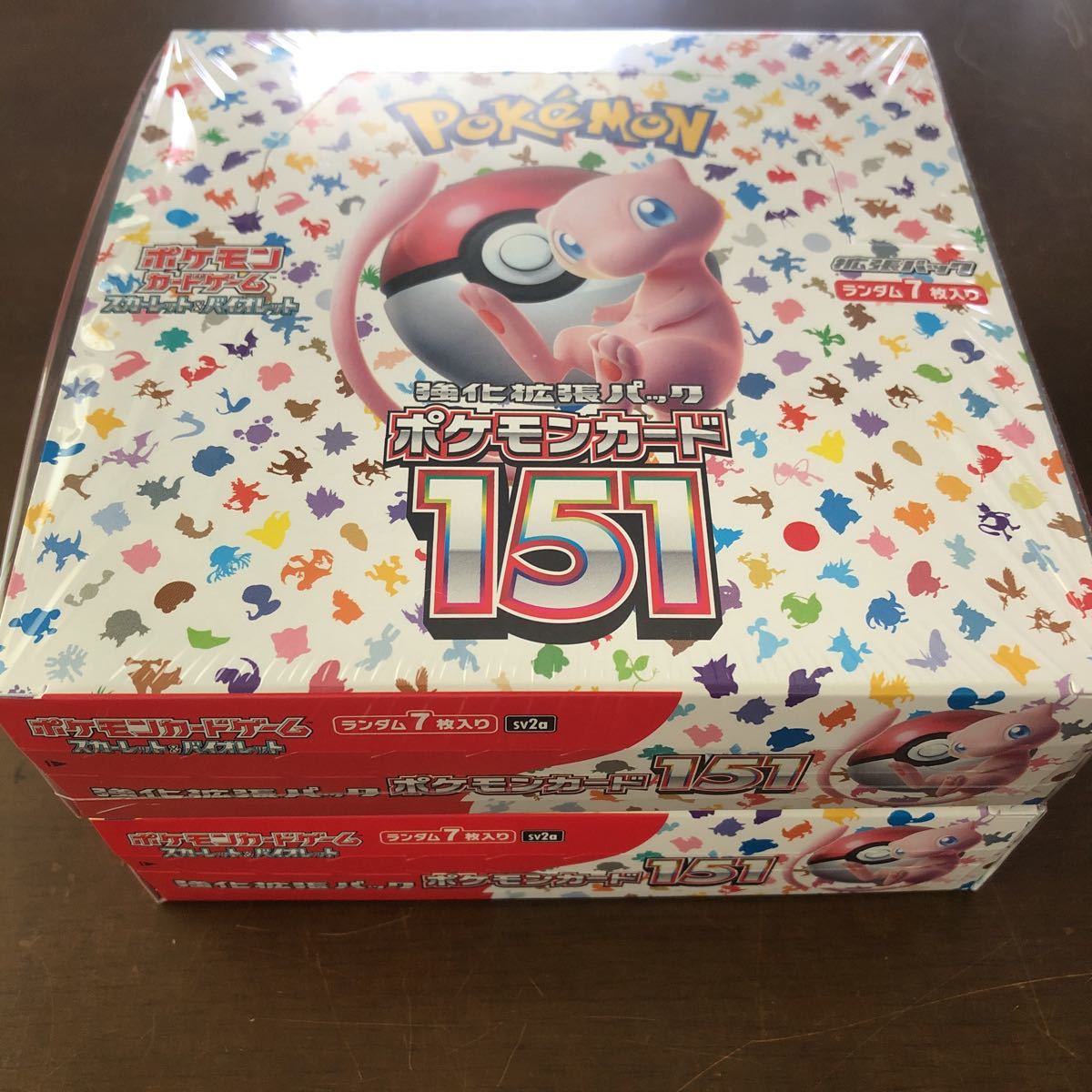 日本限定モデル】 ポケモンカード 151 BOX 2箱 ポケモンカードゲーム