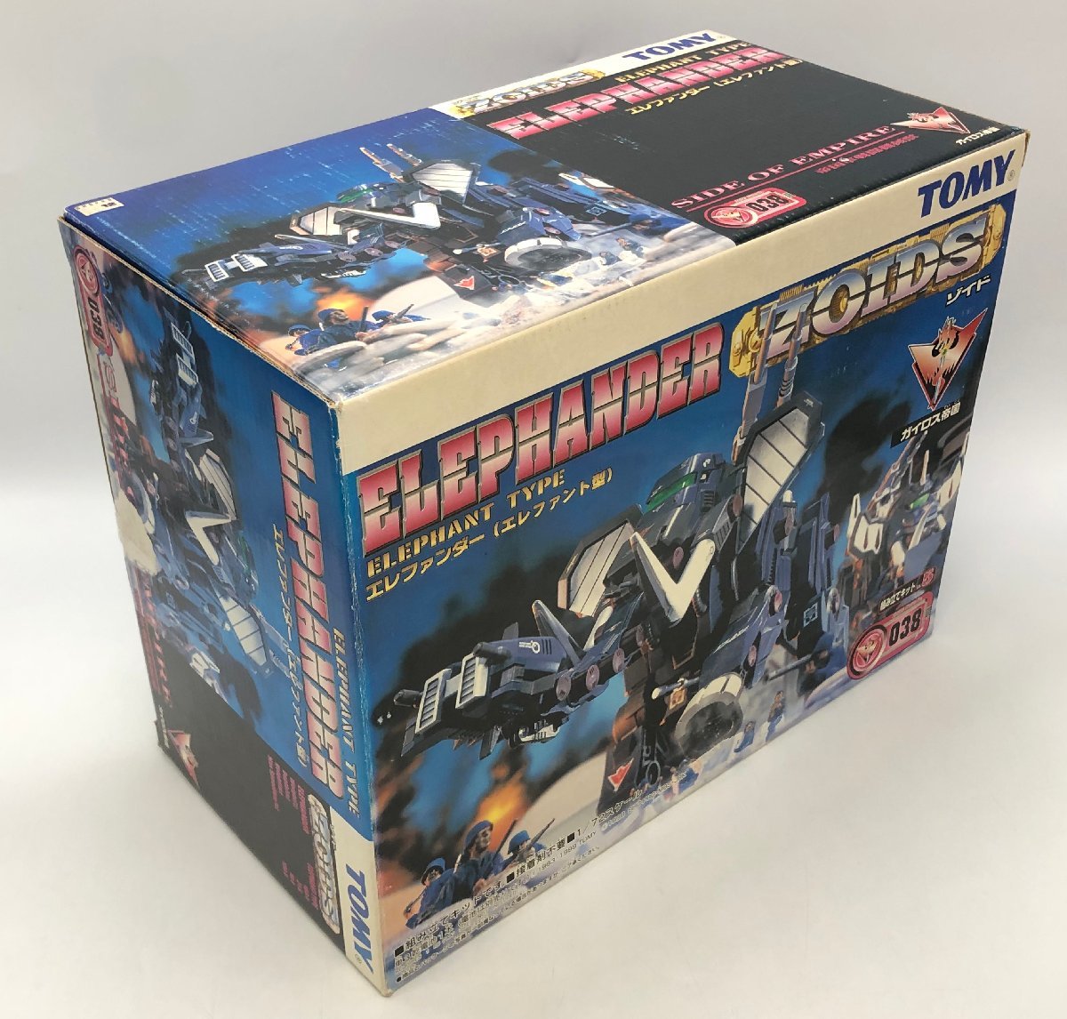 未組立/箱傷みあり トミー ZOIDS ゾイド 038 エレファンダー