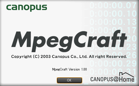 Canopus MpegCraft Windows operation goods 
