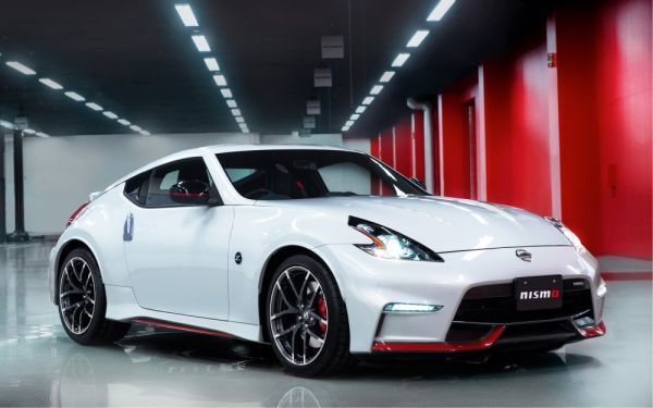  Nissan Fairlady Z NISMO 370Z Z34 type white 2014 year picture manner new material wallpaper poster extra-large wide version 921×576mm( is ... seal type )002W1