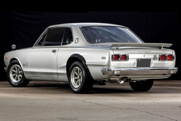  Nissan Skyline 2000GT-R first generation latter term type (KPGC10 type ) Hakosuka 1971 year picture manner wallpaper poster 603×401mm( is ... seal type )006S2