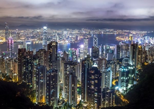 ヤフオク 香港 ホンコン 九龍シティー 夜景 中国 絵画風 ヤフオク 香港 ホンコン 九龍シティー 夜景 中国 絵画風