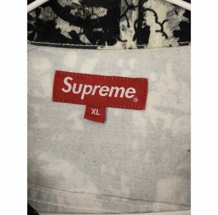 Supreme Christopher Wool/Supreme Denim Work Jacket Black シュプリーム　デニムジャケットモノトーン　XLサイズ_画像4