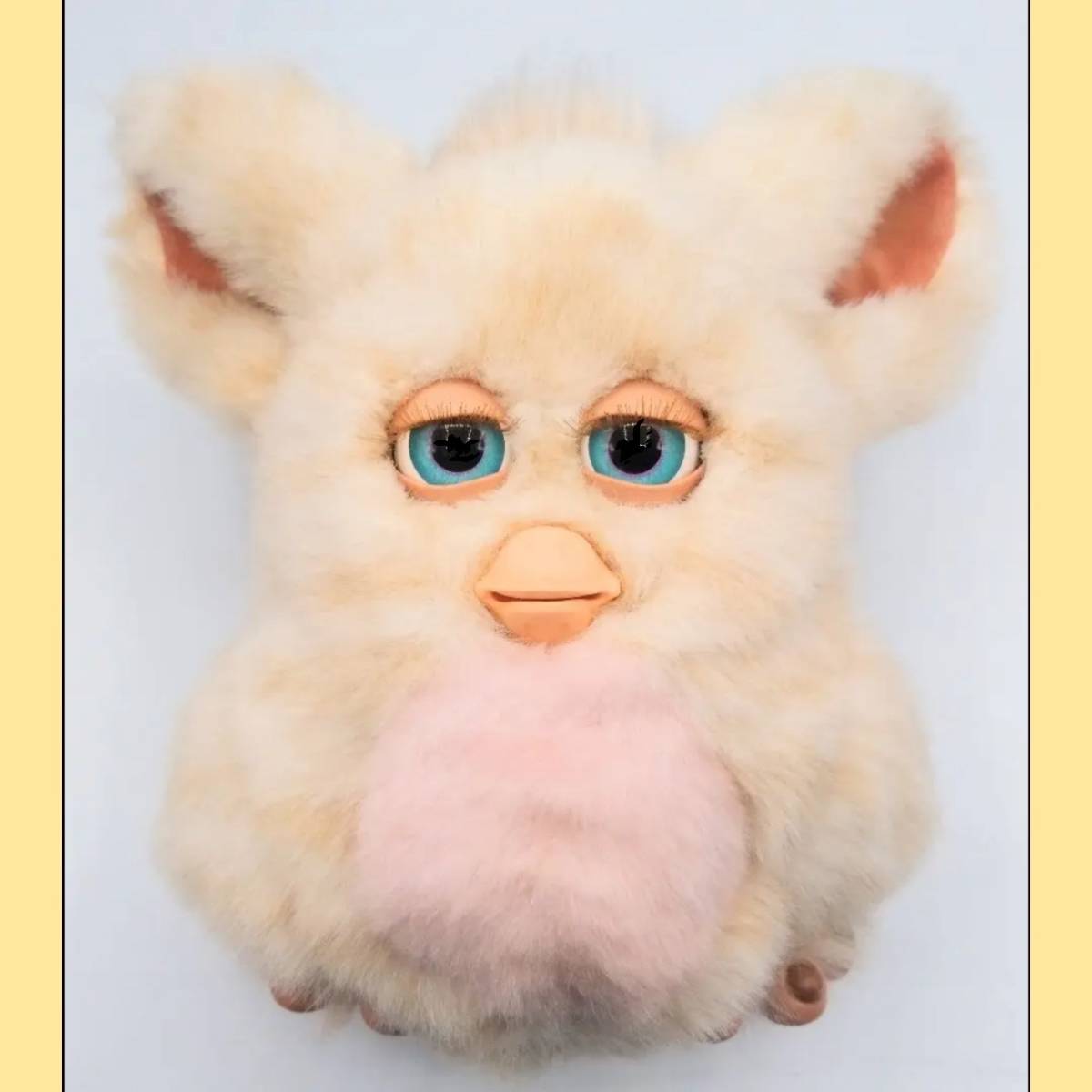  beautiful goods Furby 2 English version caramel syrup light blue eyes 