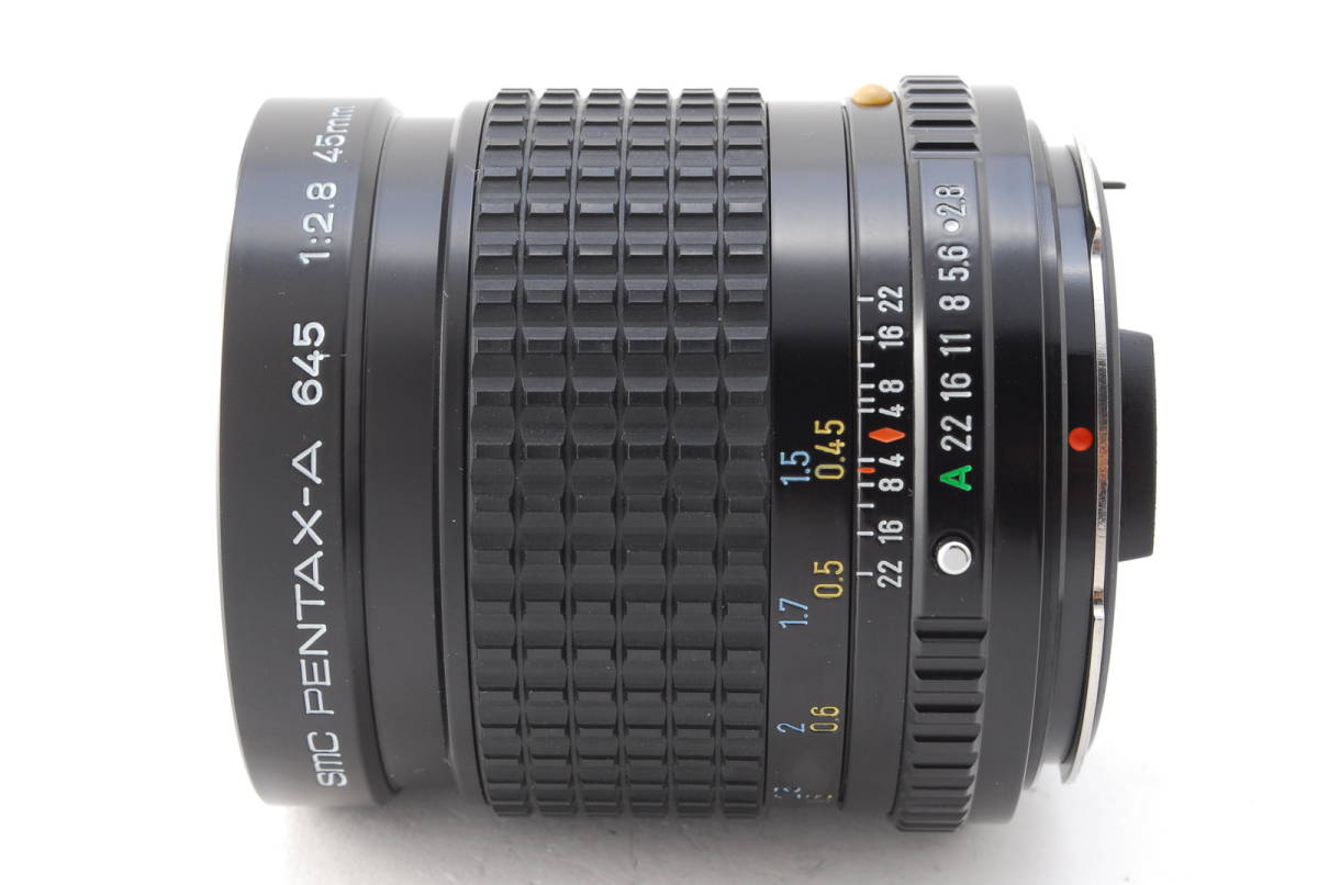 美品!!箱付き!! ペンタックス SMC PENTAX-A 645 45mm F2.8 #5136