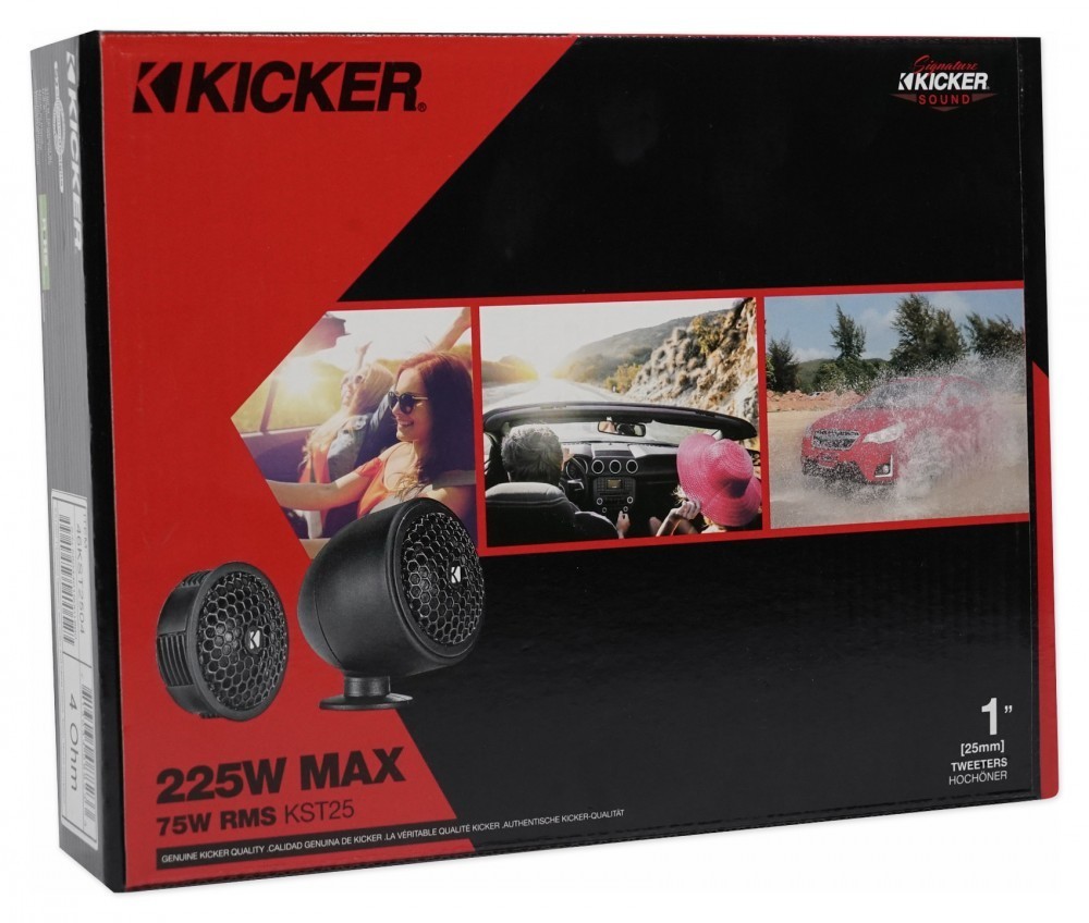 ■USA Audio■キッカー Kicker KSシリーズ 25mmツイーター KST2504（46KST2504）Max.150W ●税込_画像10