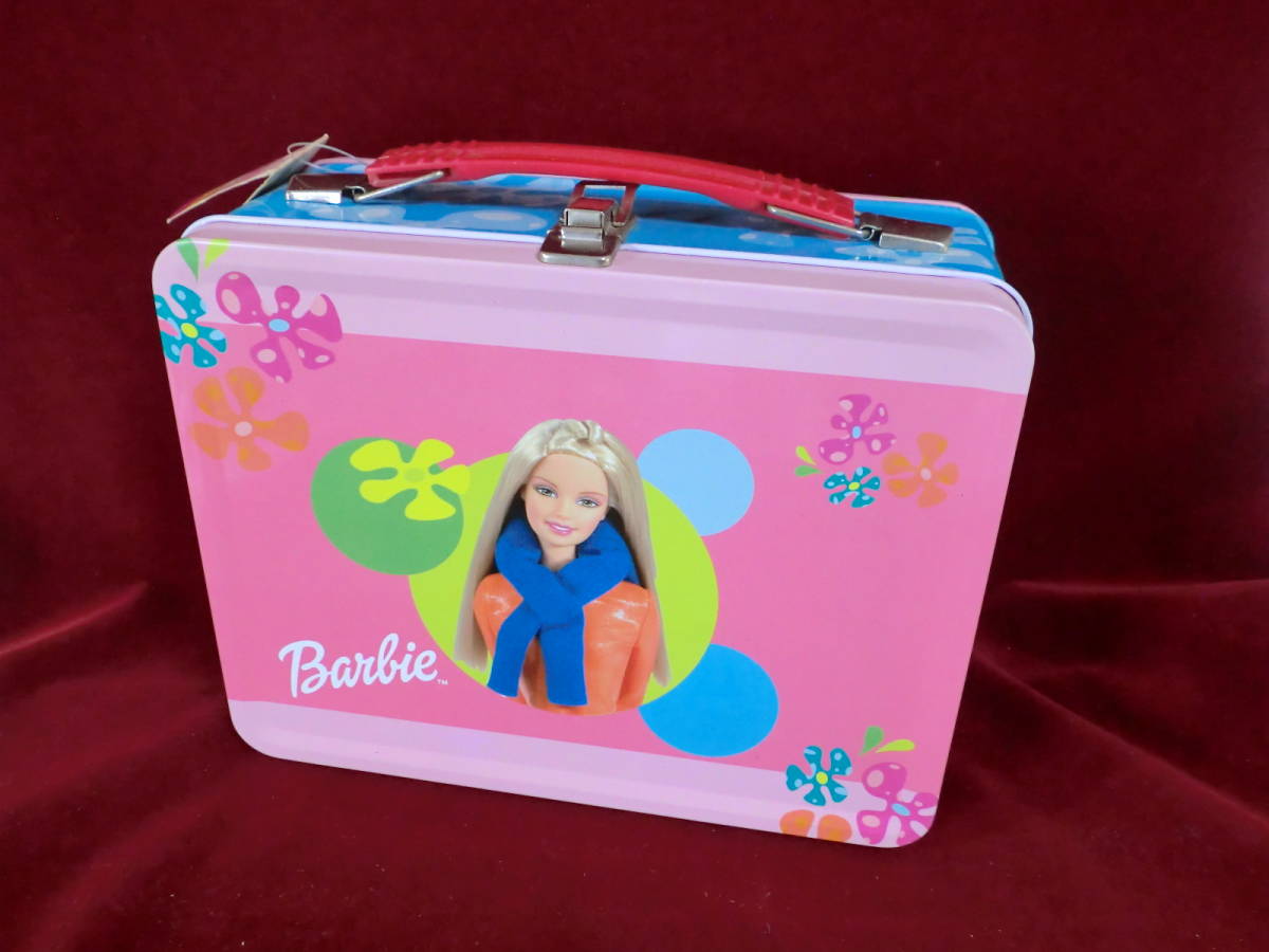  Barbie жестяная банка кейс бардачок багажник стальной 