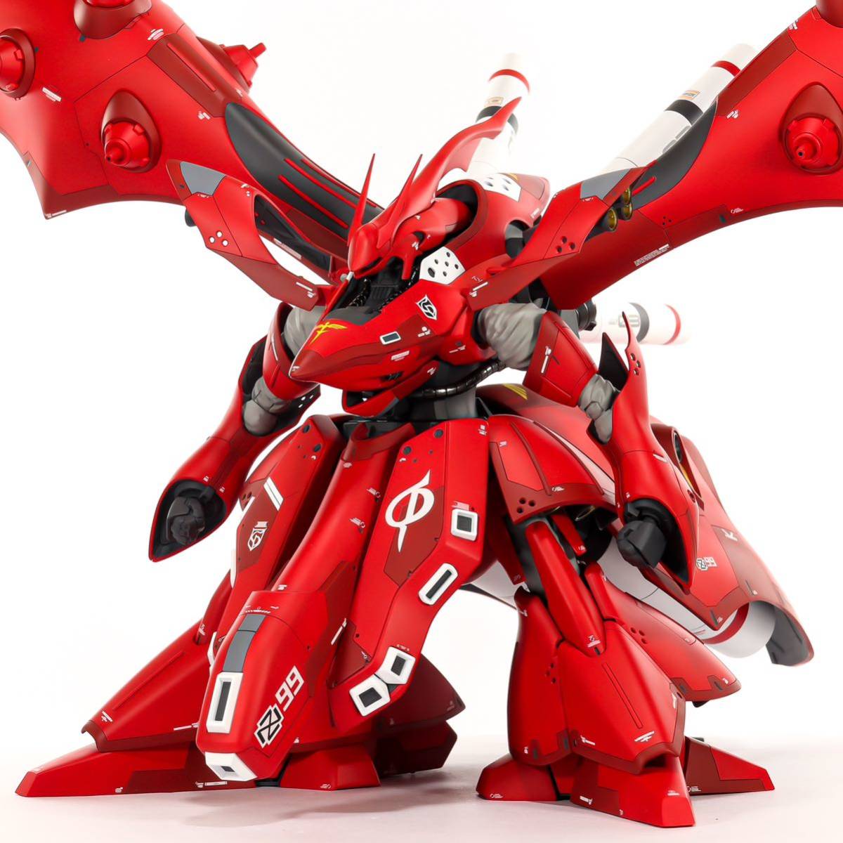 HG ナイチンゲール 改修塗装済み完成品 ガンプラ_画像10