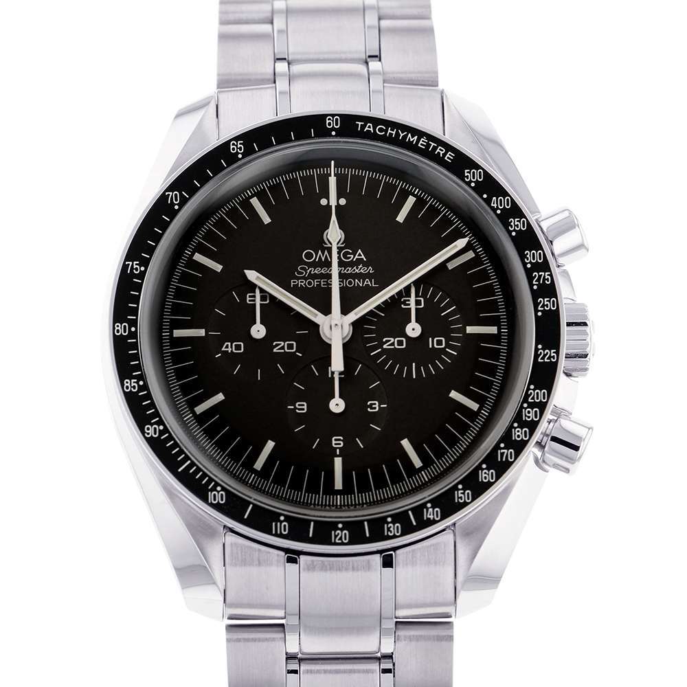 オメガ スピードマスター ムーンウォッチ プロフェッショナル クロノグラフ 311.30.42.30.01.005 OMEGA 腕時計 手巻き 黒文字盤