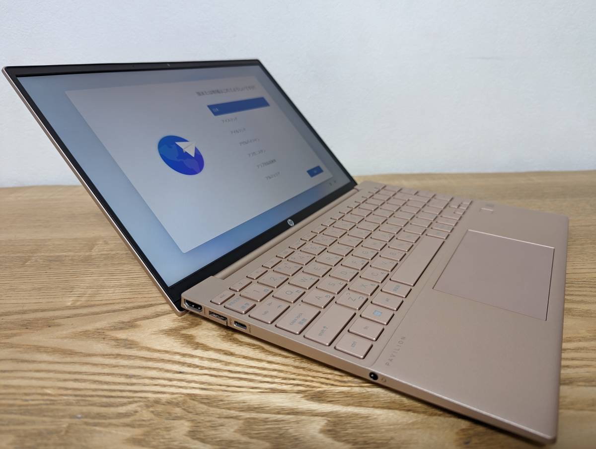 美品!軽量957g!2022年製 HP Pavilion Aero Ryzen7 5800U/メモリ 16GB
