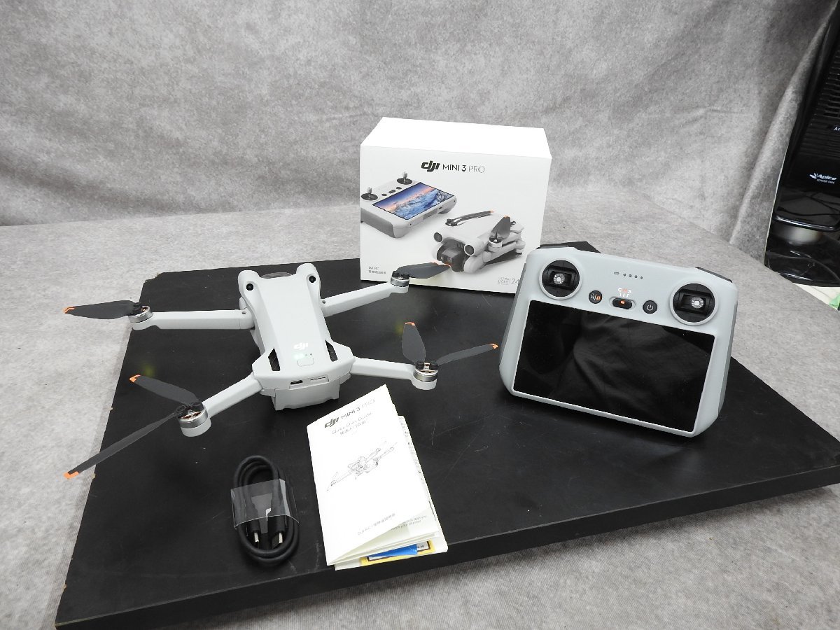 〇【神殿店】DJI Mini 3 Pro RCディスプレイコントローラー付き