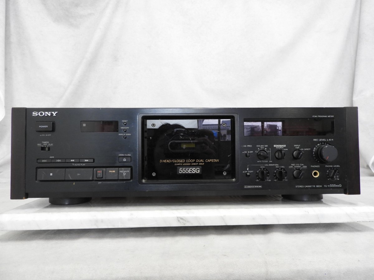 ☆ SONY ソニー TC-K555ESG カセットデッキ ☆ジャンク