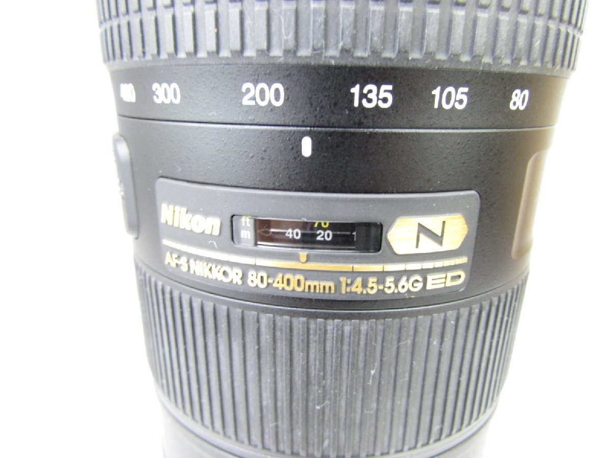 ☆ Nikon ニコン AF-S NIKKOR 80-400mm 1:4.5-5.6 G ED レンズ 箱付き