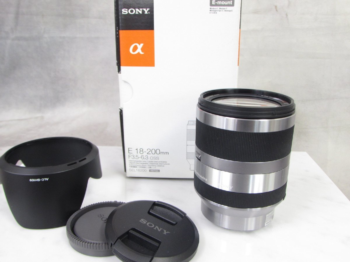 ☆ SONY ソニー SEL18200 レンズ 箱付き | normanhubbard.com