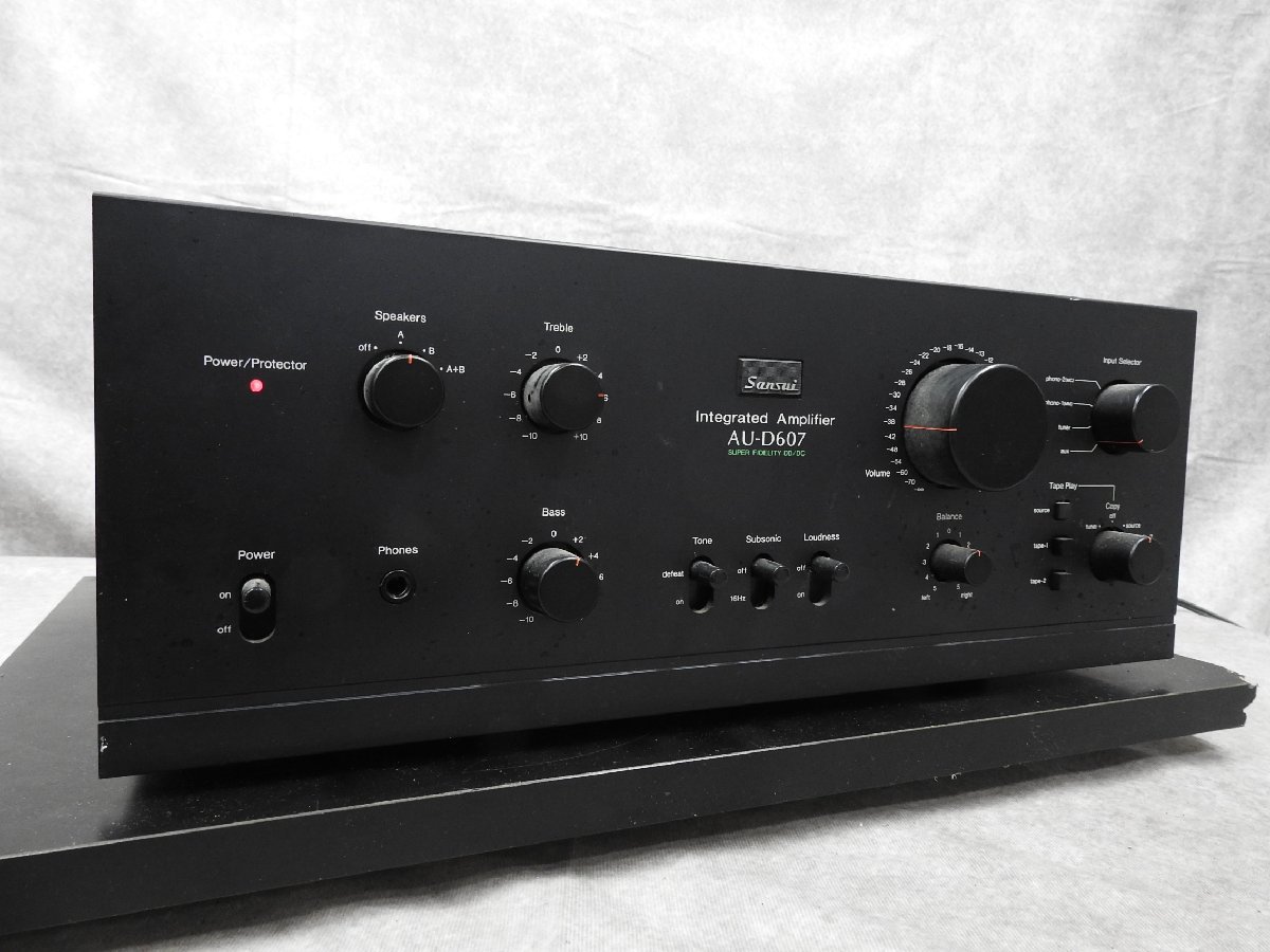 〇【神殿店】Sansui サンスイ AU-D607 プリメインアンプ 〇中古〇