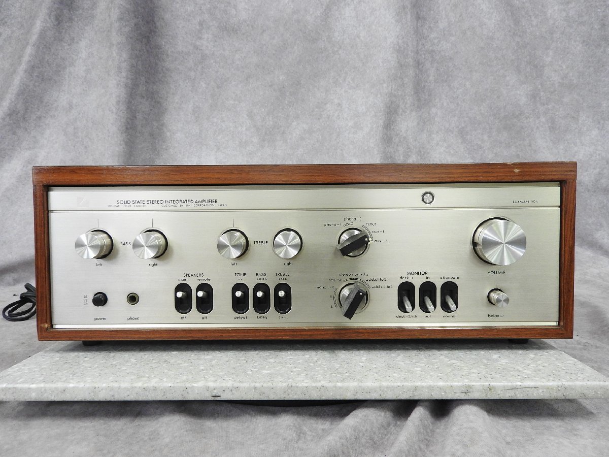 ☆ LUXMAN ラックスマン プリメインアンプ L-504 | vancubic.com