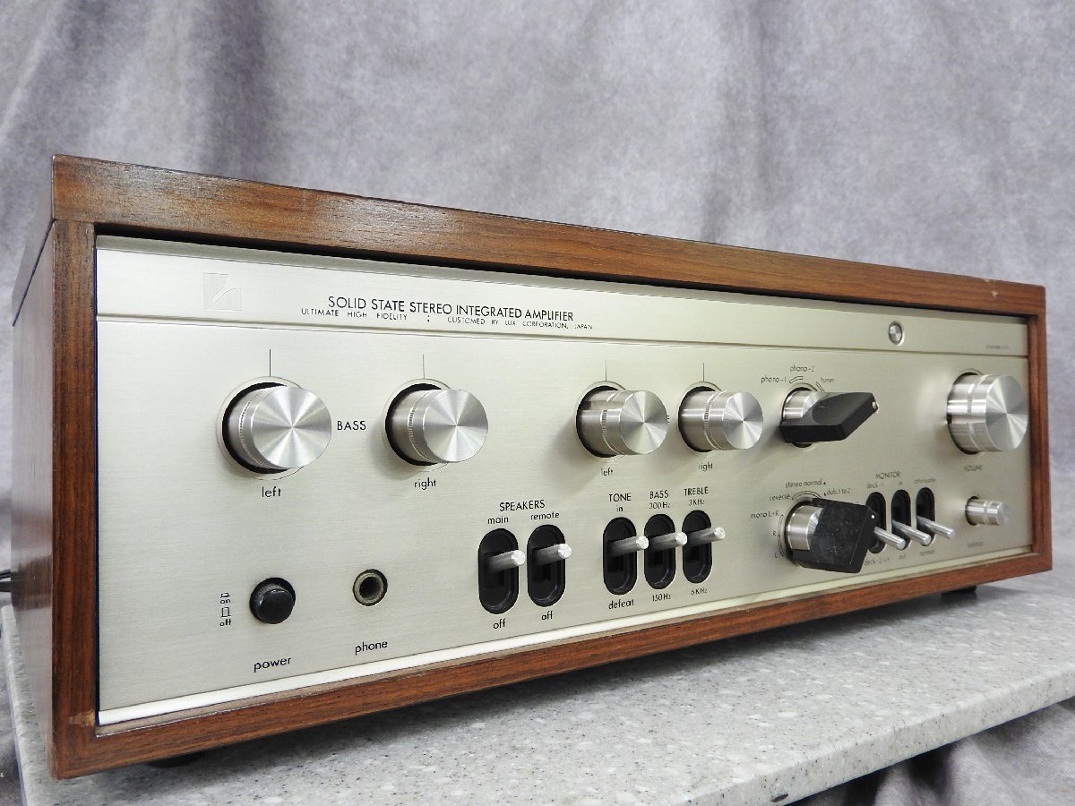 ☆ LUXMAN ラックスマン プリメインアンプ L-504