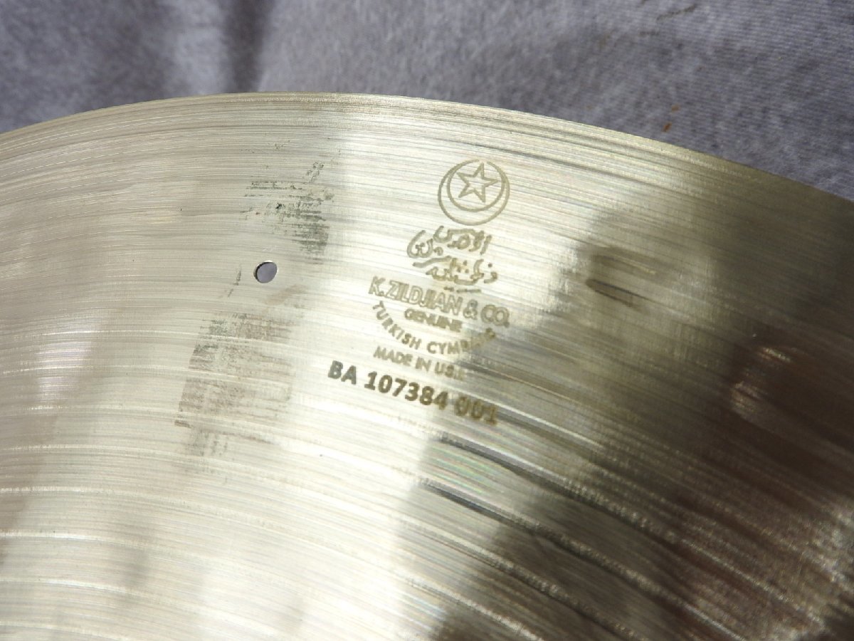 〇【神殿店】K.Zildjian ジルジャン CONSTANTINOPLE 18 CRASH