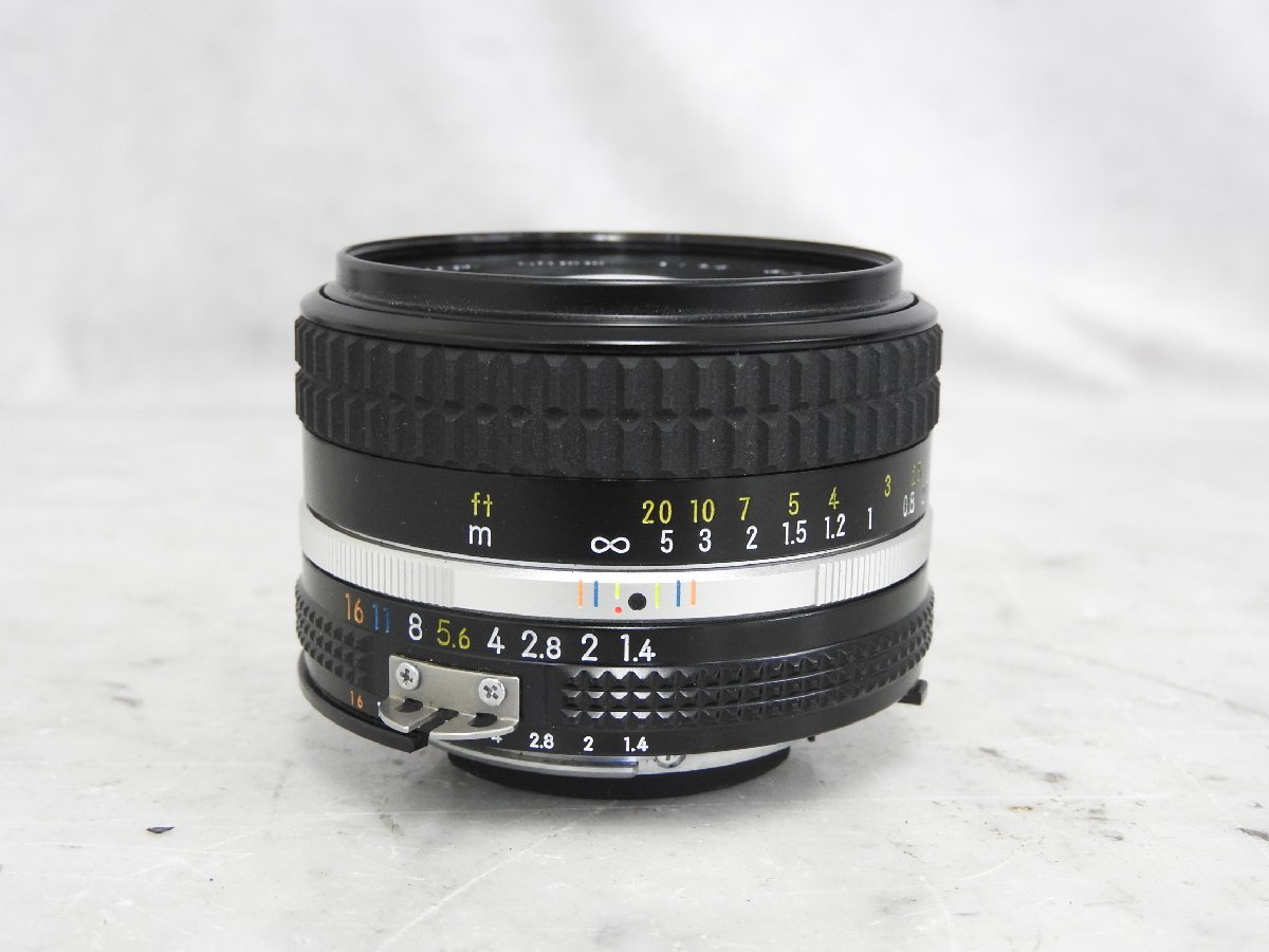 ☆ NIKON ニコン フィルムカメラ/FM2/T + レンズ/NIKKOR 1:1.4 f=50mm