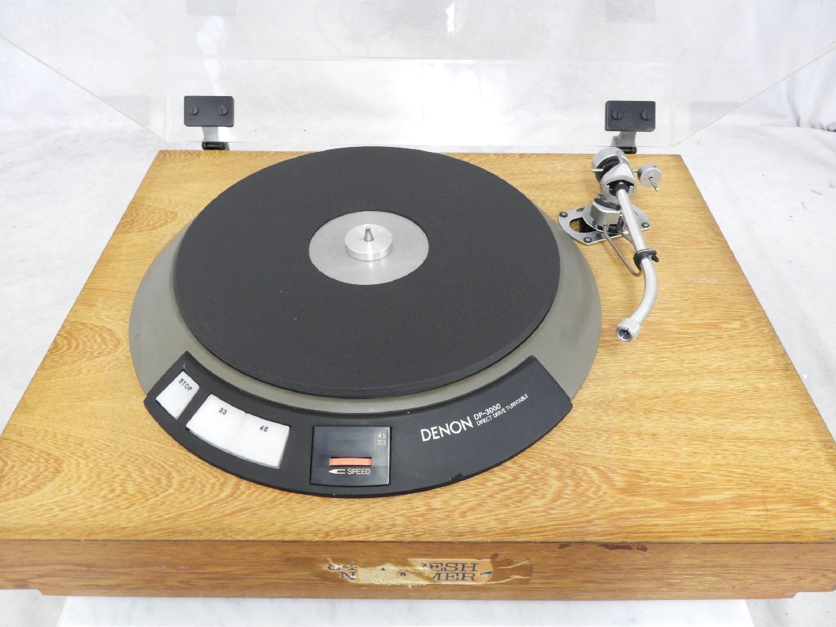 おすすめ】 初期型 メンテ済 DENON DP-3000 レコードプレーヤー ターン