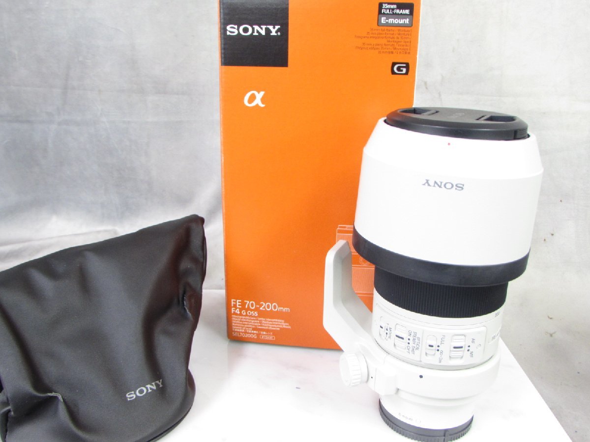 ☆ SONY ソニー SEL70200G レンズ 箱付き | horizontedemontania.com.ar